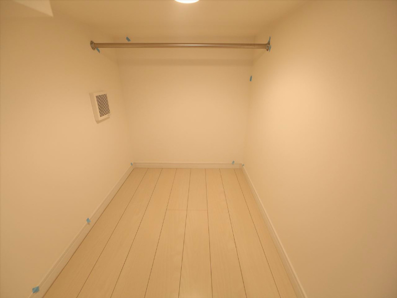 収納　ウォークインクローゼット付（収納充実してます）イメージ写真