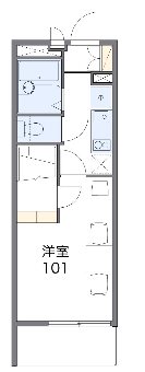 ボヌールの間取り