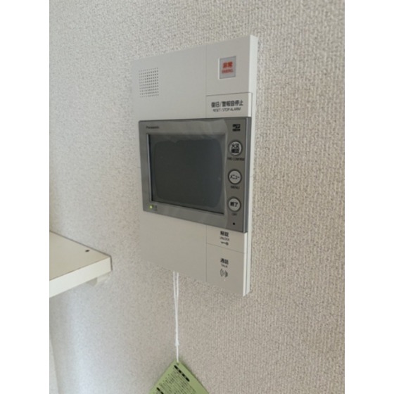 セキュリティ　モニター付きインターホン