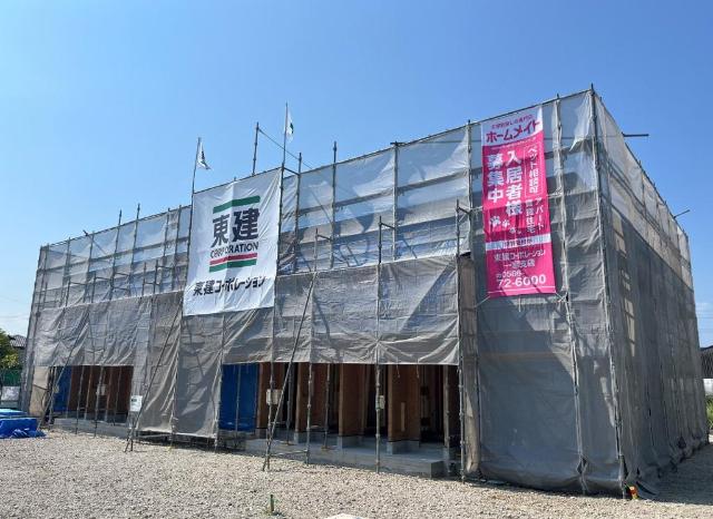 建物外観　建築現場