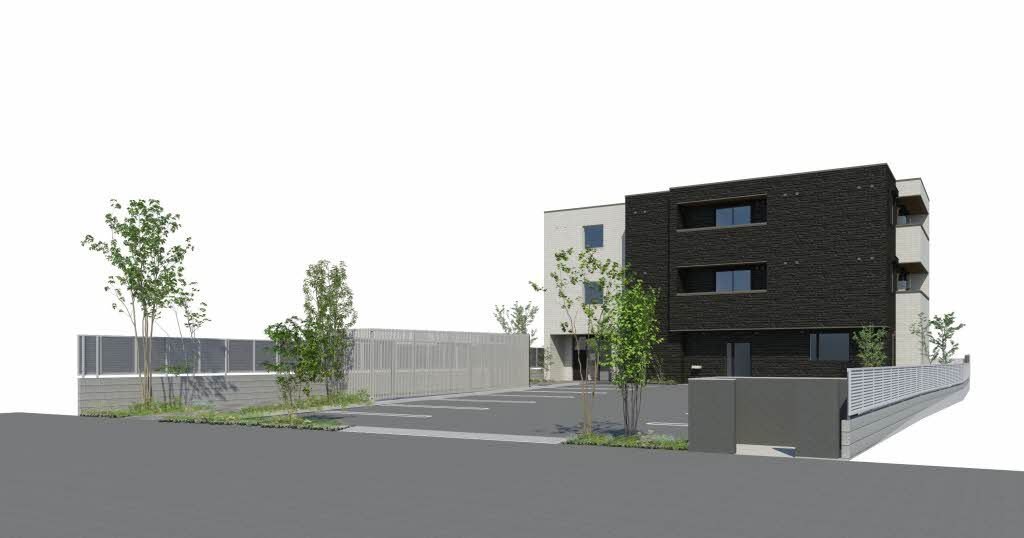 建物外観　完成予想図