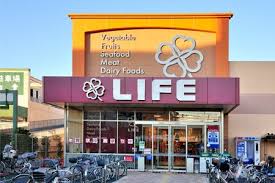 スーパー　ライフ 奥戸街道店（スーパー）まで265m