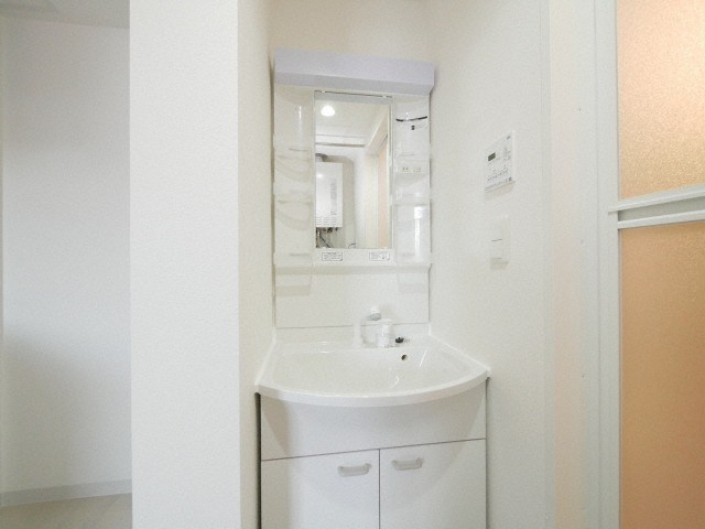 洗面設備　シャワードレッサー付きです！