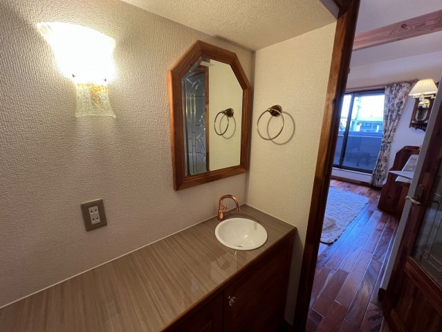 洗面設備　完成イメージ（※別物件、同タイプのお部屋です）