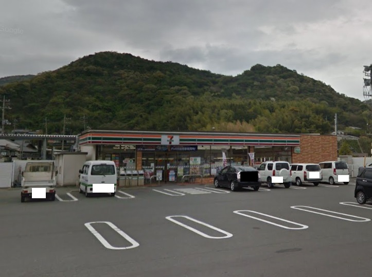 コンビニ　セブンイレブン防府江泊店（コンビニ）まで1087m