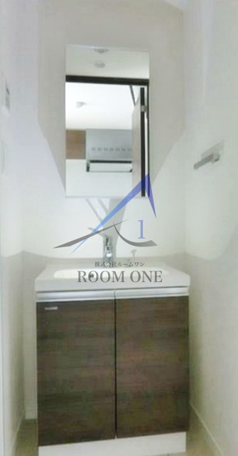 洗面設備　洗面台です。