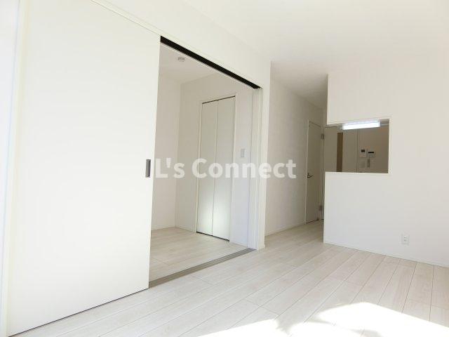 居室・リビング　８．１帖のＬＤＫ。