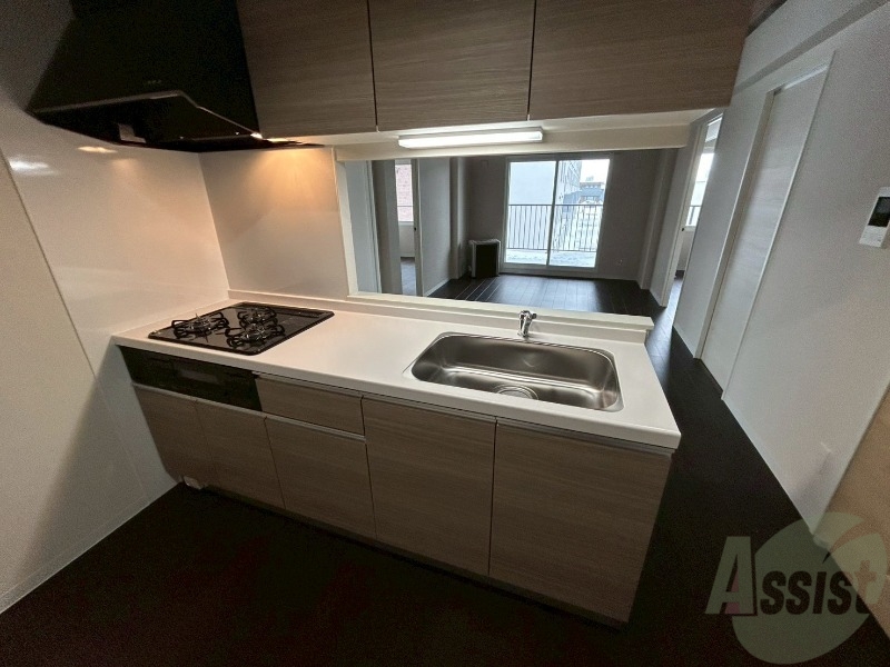 キッチン　キッチンはスペースも広々していて使いやすそうですよ！