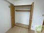 収納　寝室の収納です。部屋がすっきり片付きます。