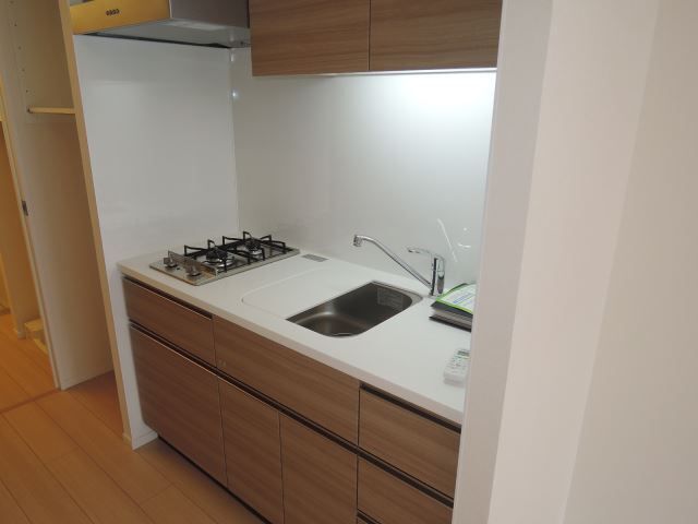 キッチン　２口のシステムキッチンです。