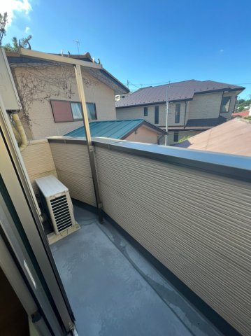 バルコニー　洗濯物が干せます