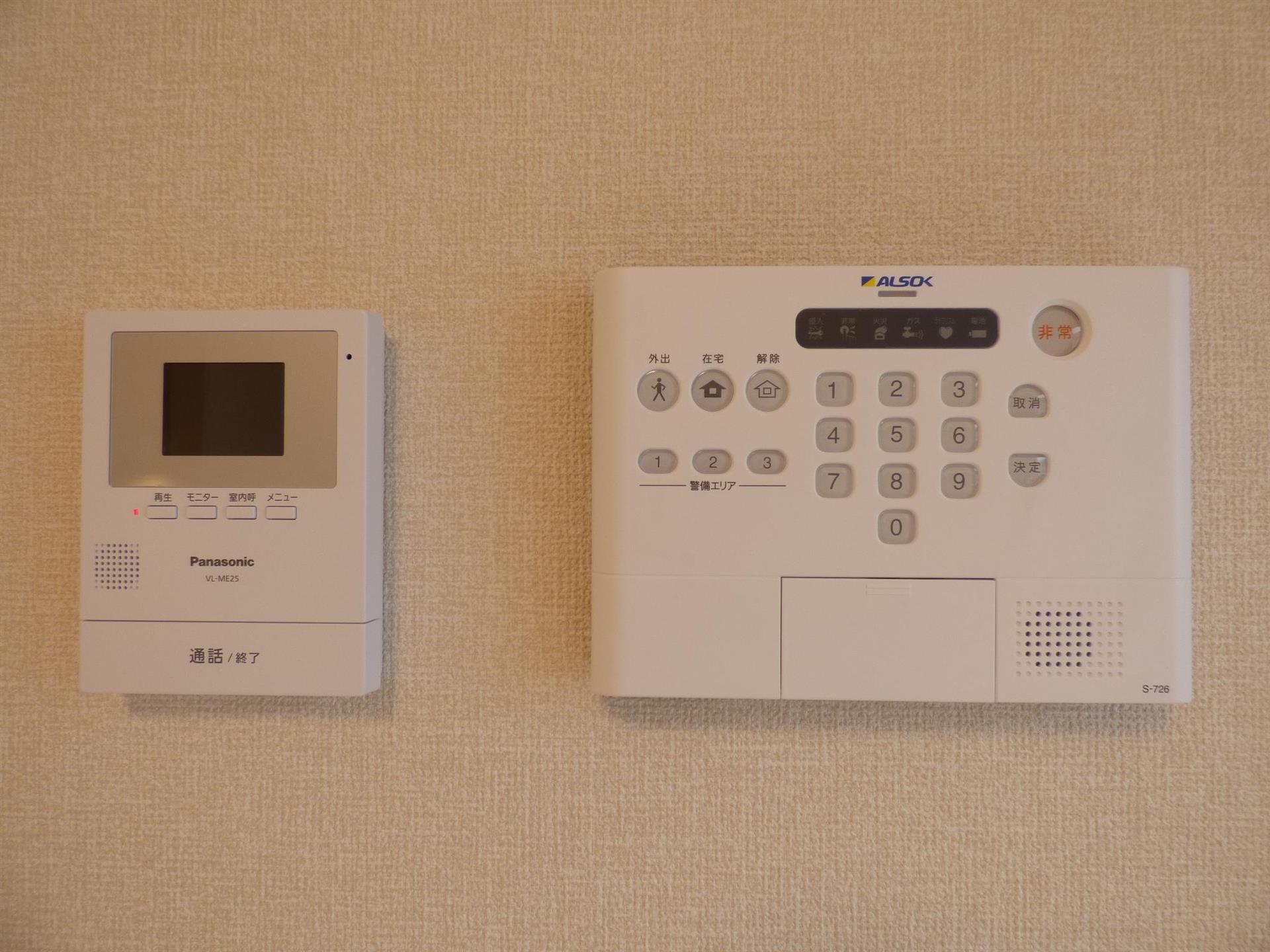 セキュリティ　TVドアホン ALSOK