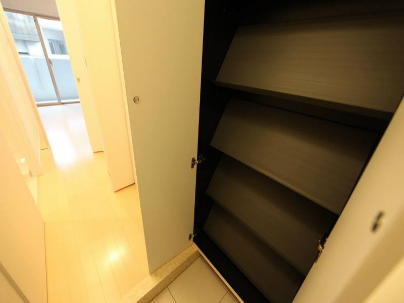 玄関　玄関　シューズボックス付（収納充実してます）