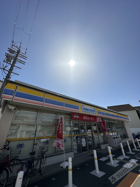 コンビニ　ミニストップ大蓮東3丁目店・ソフトクリーム美味しすぎる^^（コンビニ）まで206m