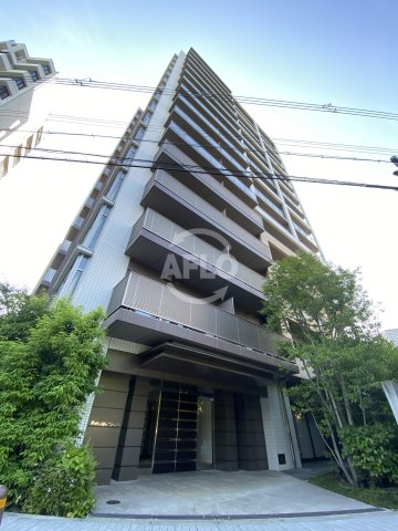 建物外観　パークアクシスうつぼ公園　おしゃれな外観