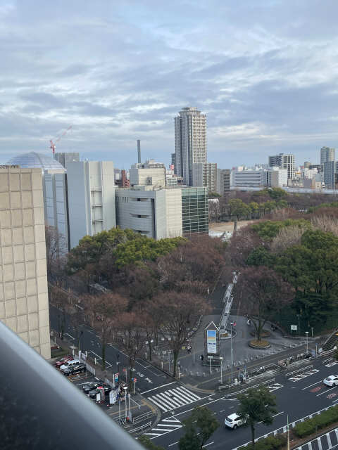 眺望　白川公園を一望できます