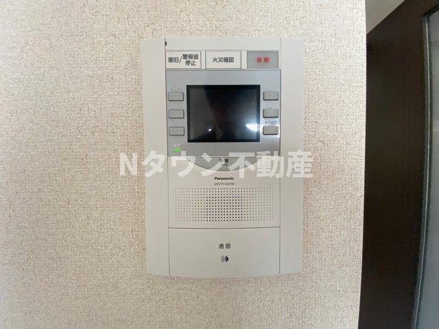 セキュリティ　モニターホンです