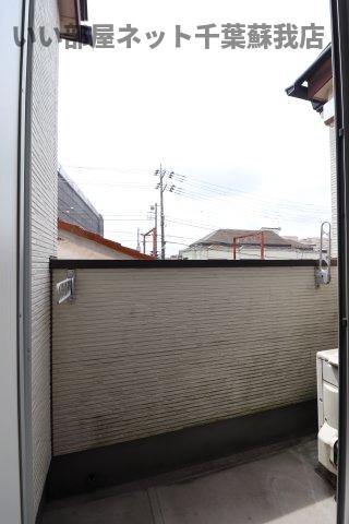 バルコニー　バルコニーがあります