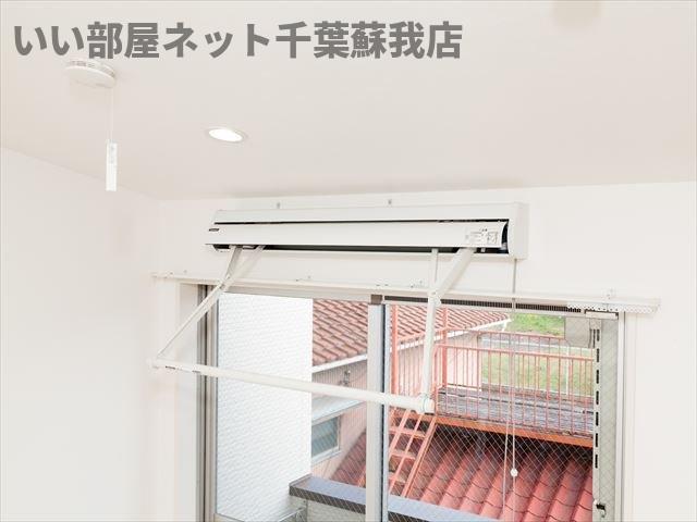 その他設備　室内物干し