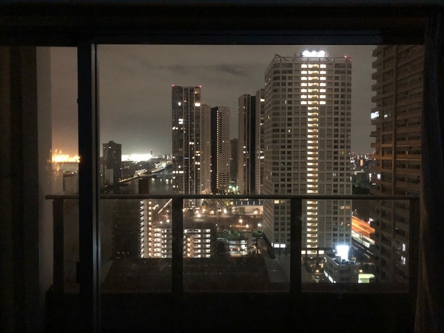 眺望　バルコニーの外壁がガラスのため室内から開放感のある眺望が望め