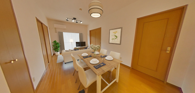 居室・リビング　家具はＣＧです