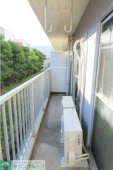 バルコニー　庭