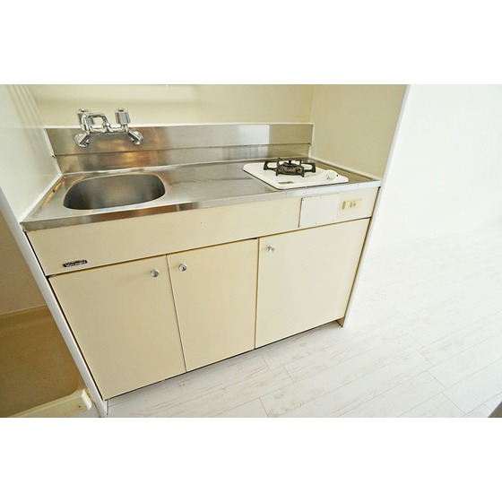 キッチン　１口コンロ付キッチン