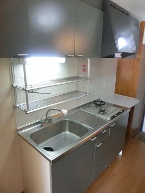 キッチン　２口ガスキッチン