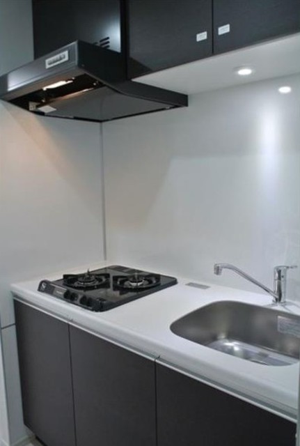 キッチン　2口ガスコンロ