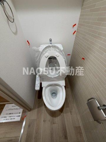 トイレ　ゆったりとした空間のトイレです