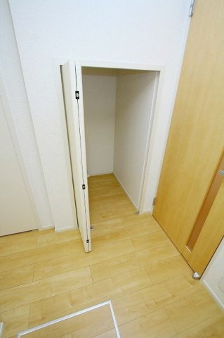 収納　大きなスペースがあり、収納には困りません