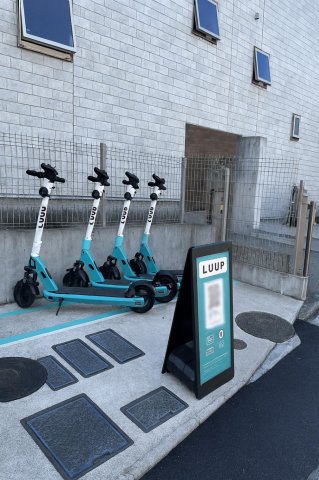 建物外観　静な住環境ｘLuupが叶えるアクティブなアクセス。