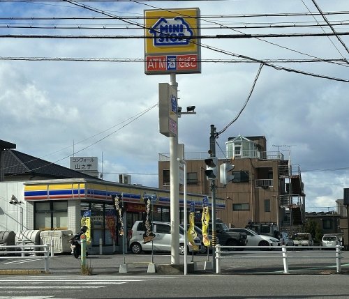 コンビニ　ミニストップ 山之手店（コンビニ）まで386m