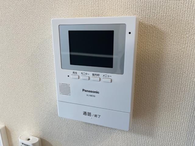 セキュリティ　カメラ付インターホン（イメージ）