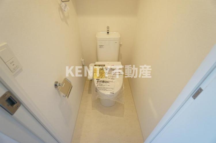 トイレ　ゆったりとした空間のトイレです