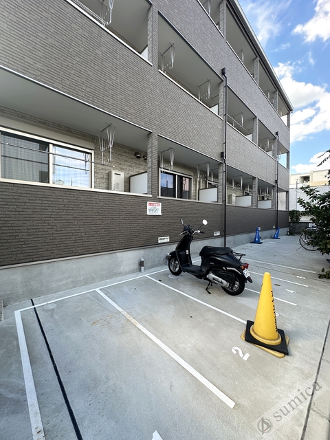 その他共有部分　バイク置き場を完備しております♪♪