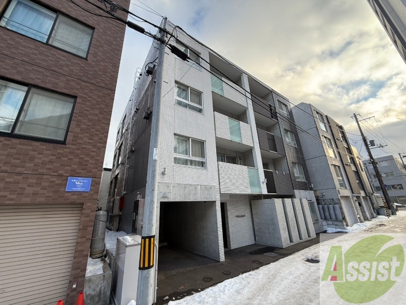 建物外観　札幌市中央区北６「ブランシャール西２８丁目」