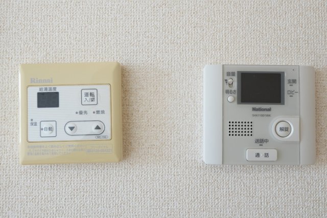 セキュリティ　モニタ付インターホンです。