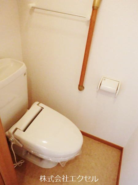 トイレ　清潔感のあるトイレです。