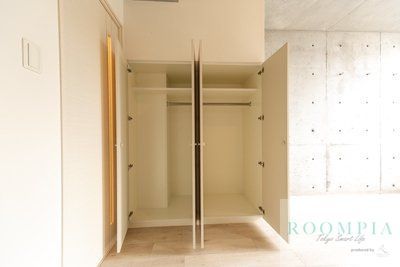 収納　同タイプの別部屋の写真です