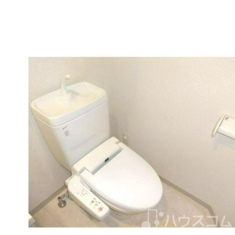 トイレ　温かい便座です。