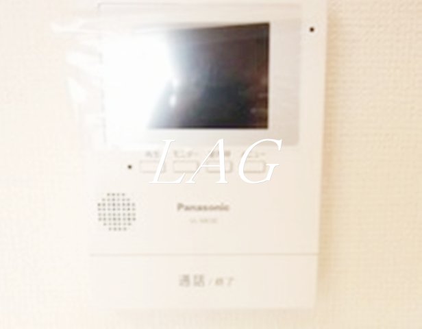 セキュリティ　モニター付きインターフォンです。