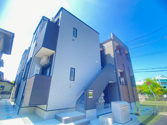 建物外観　仙台市宮城野区高砂１丁目「メゾン・ド・コニフェール」