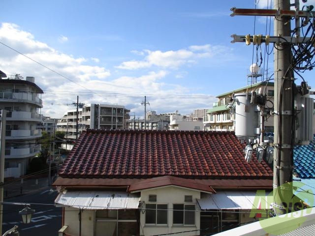 眺望　目の前にコープさんがあるんです。お買い物には困りません