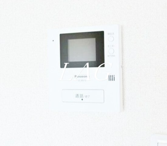 セキュリティ　モニター付きインターホンです。