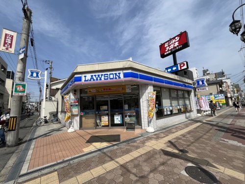 コンビニ　ローソン都島警察署前店（コンビニ）まで198m