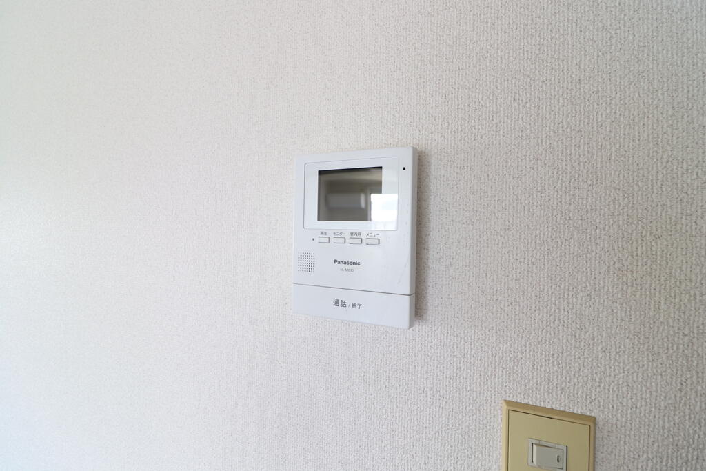 セキュリティ　モニター付き♪