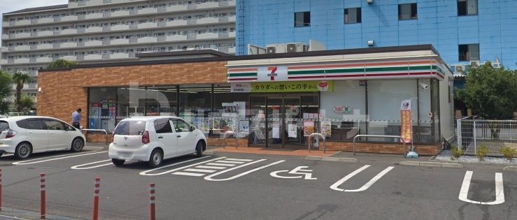 コンビニ　セブンイレブン船橋南海神町1丁目（コンビニ）まで350m