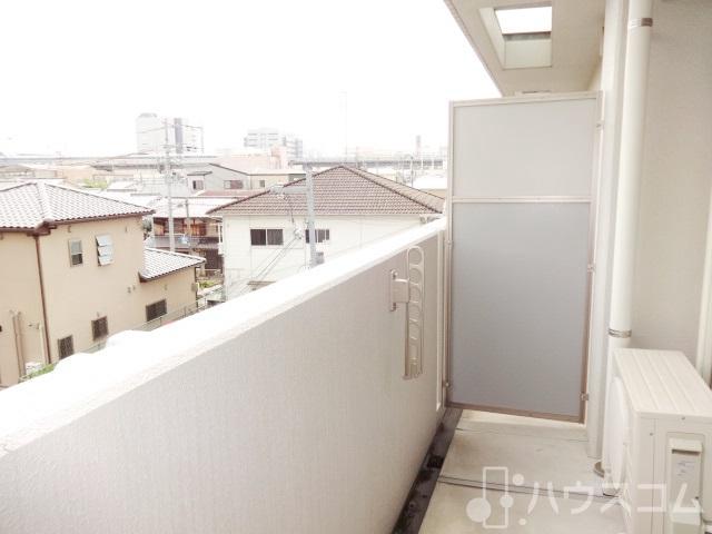 バルコニー　バルコニーはこんな感じです。