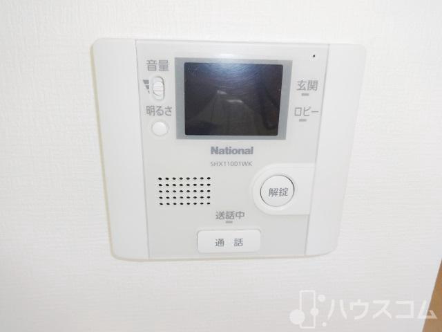 セキュリティ　モニター付きインターホンも完備☆防犯面も安心です☆